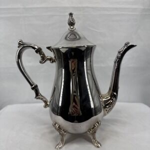 Vintage Sheridan Taunton ‎ Silver-Plated Anniversary Coffee Pot